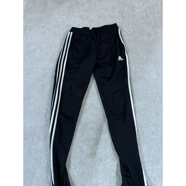 Adidas Tiro‎ 19 Soccer Training Track Pants 3 Stripes Women's Black XS EUC - Image 2