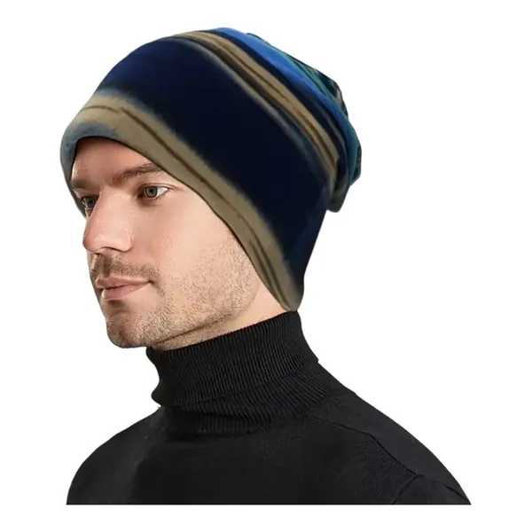 Colorful Pullover Convertible Hat Unisex‎ Casual Neck Hair Hoop Thin Beanie - Image 8