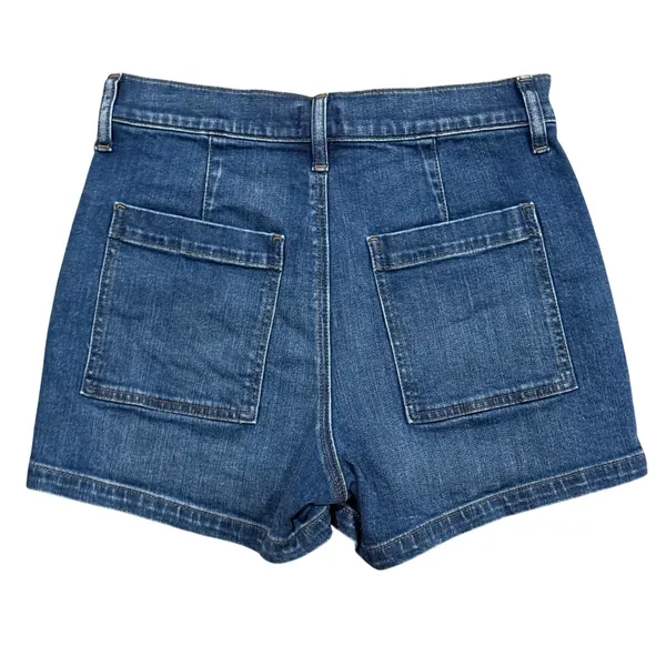J.Crew Women High Rise Denim Shorts Medium Wash Blue Size 25 - Image 2