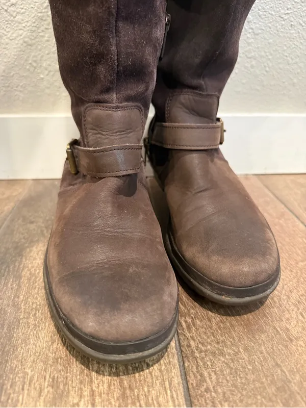 Ugg‎ Australia Thomsen Stout Brown Waterproof Boots Size 6 - Image 10