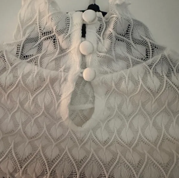 For Love & Lemons Tracy White Lace Blouse - Image 5