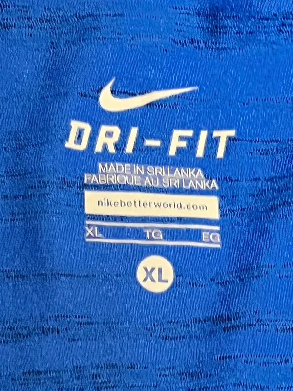 Womens XL Nike Dri Fit Athletic/Casual Tank Top- Blue - Image 8