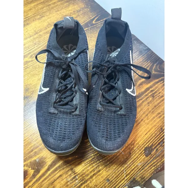Nike Black Vapor Max‎ Sneakers Size 7.5 - Image 3