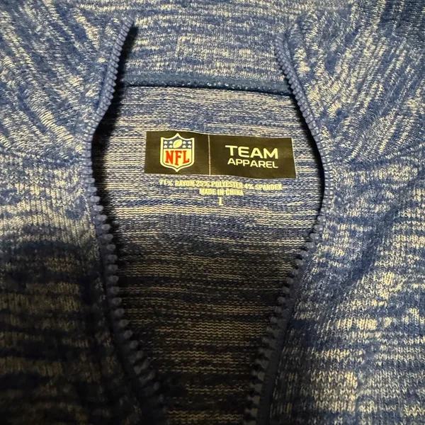 NFL Indianapolis Colts Team Apparel Quarter-Zip - Image 3
