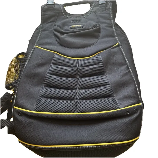 Mobiledge BRING IT ON Black w Yellow Trim Laptop Backpack Bag - Image 2