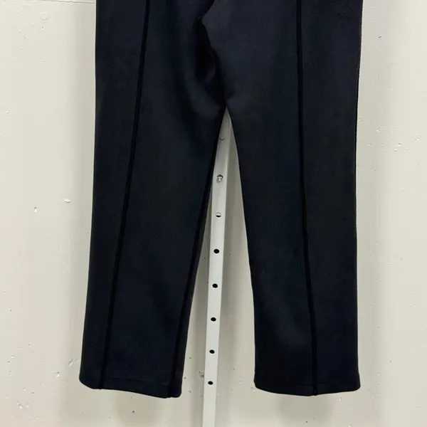 Lululemon Softstreme High-Rise Pant Regular‎ Sz 6 Black Charcoal Wide Leg - Image 7