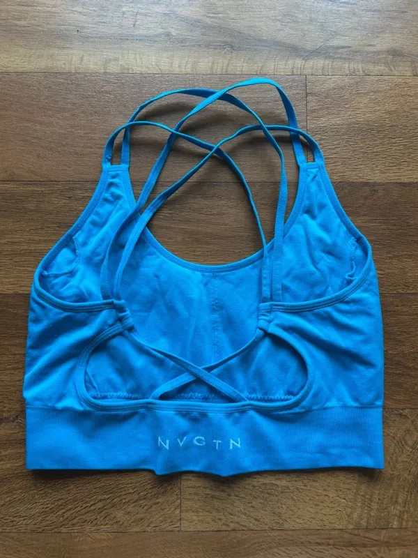 NVGTN Seamless Strappy Back Sports Bra - Image 2