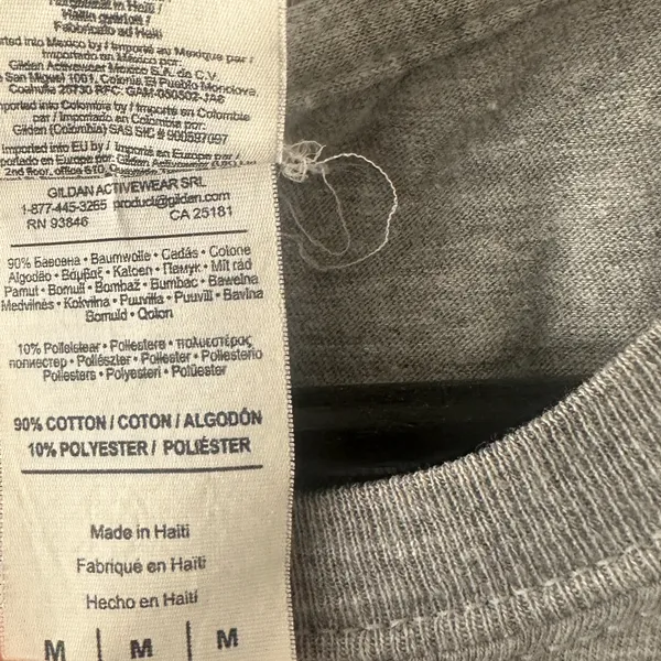 Gildan Morucci’s Walnut Creek CA Grey T-Shirt Size Medium - Image 4