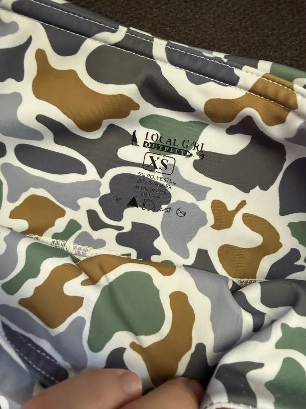 Mossy Oak Local girl shorts in bluff - Image 4
