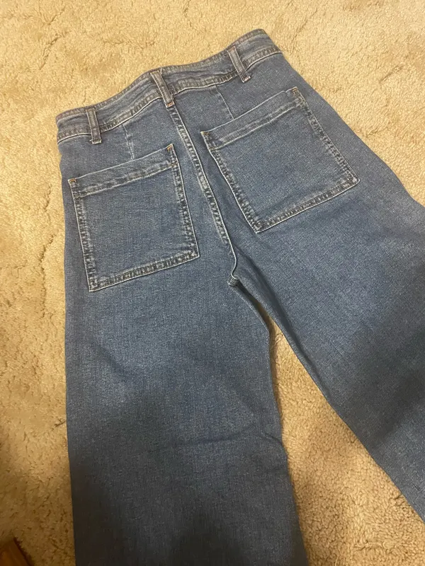 ZARA Marine Denim Jeans - Image 5