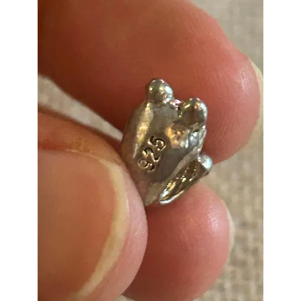 A213 bead charm braclete 925 sterling silver Gray - Image 3