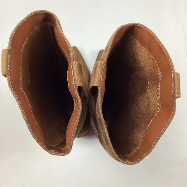 Soda Zahara Women’s Brown Western Cowgirl Knee-High Faux Suede Boots Size 6 NWOT - Image 7