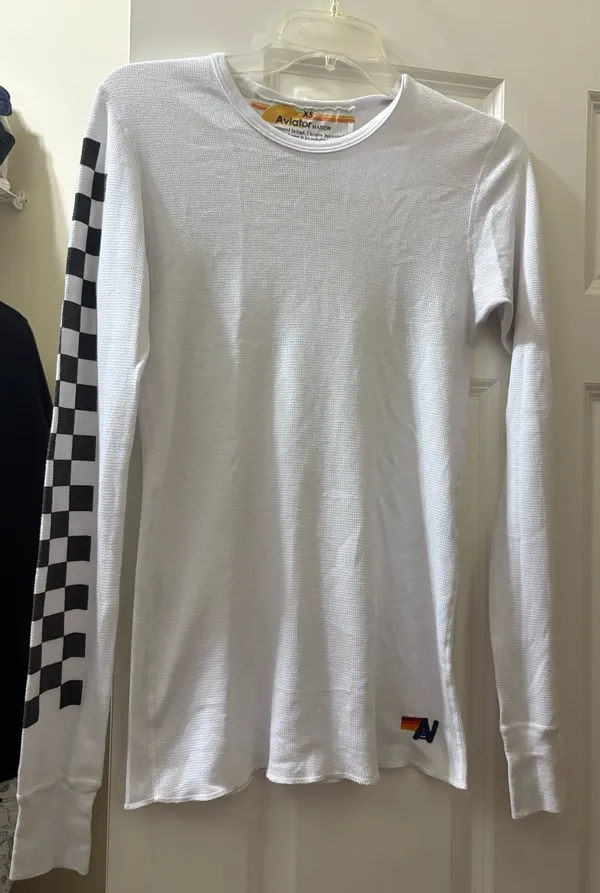 Aviator Nation Waffle Knit Long Sleeve - Image 3