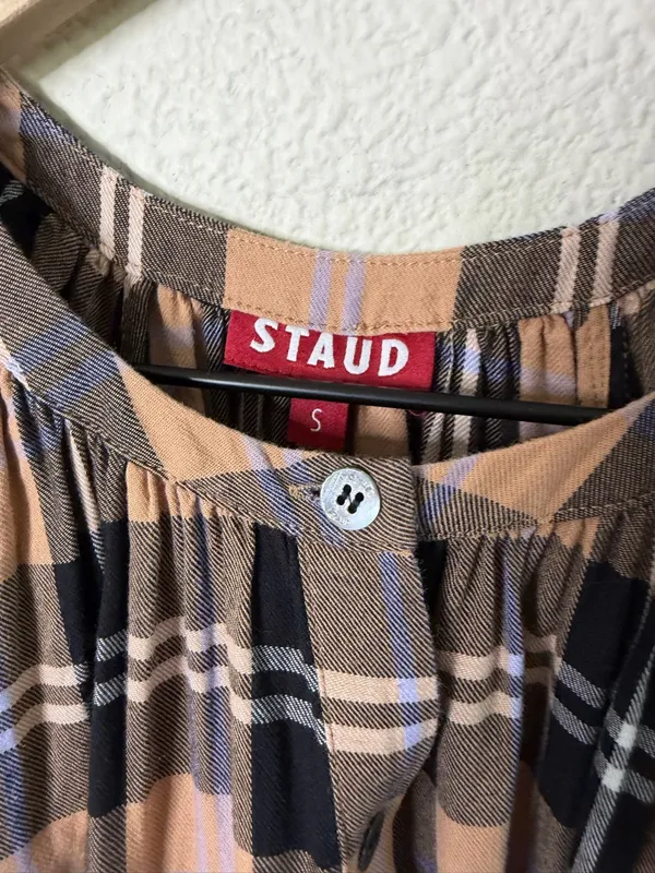 Staud Vincent Dress in Cotton Twill Womens Size S - Image 11