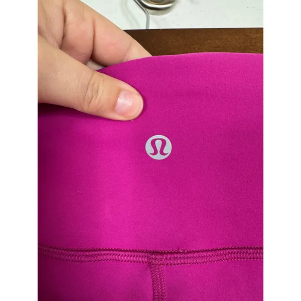 Lululemon Wunder Train High-Rise Tight 25 Ripened Raspberry Pink Leggings Size 8 - Image 5