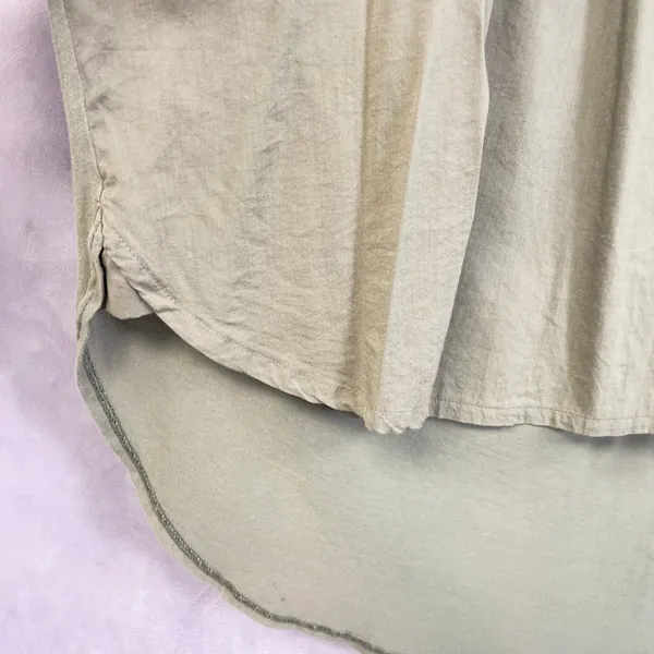 Splendid Sleeveless Top Women Small High Low Flowy Minimal Granola‎ Girl Earthy - Image 5