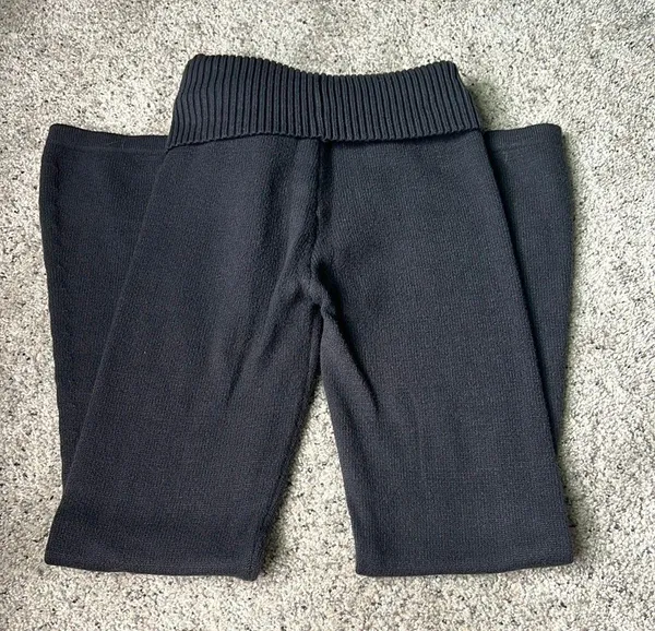Fold Over Flare Pants - Image 3