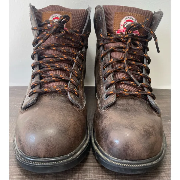 Brahma Mens Steel Raid Work Boot Brown Size 9.5 - Image 10