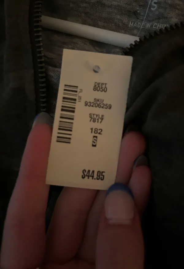 Aeropostale Camo Zip Up Sweatshirt - Image 3