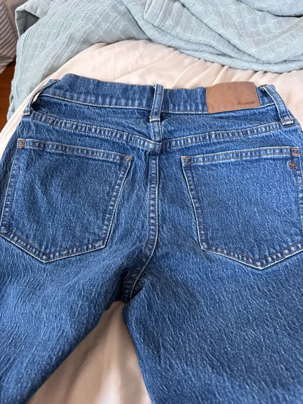 Madewell Jeans Perfect Vintage Straight Leg Denim 25P petite - Image 5