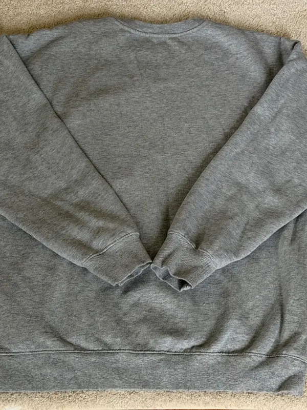 Victoria’s Secret PINK 1986 Sweatshirt Grey Medium Womens NWOT - Image 3