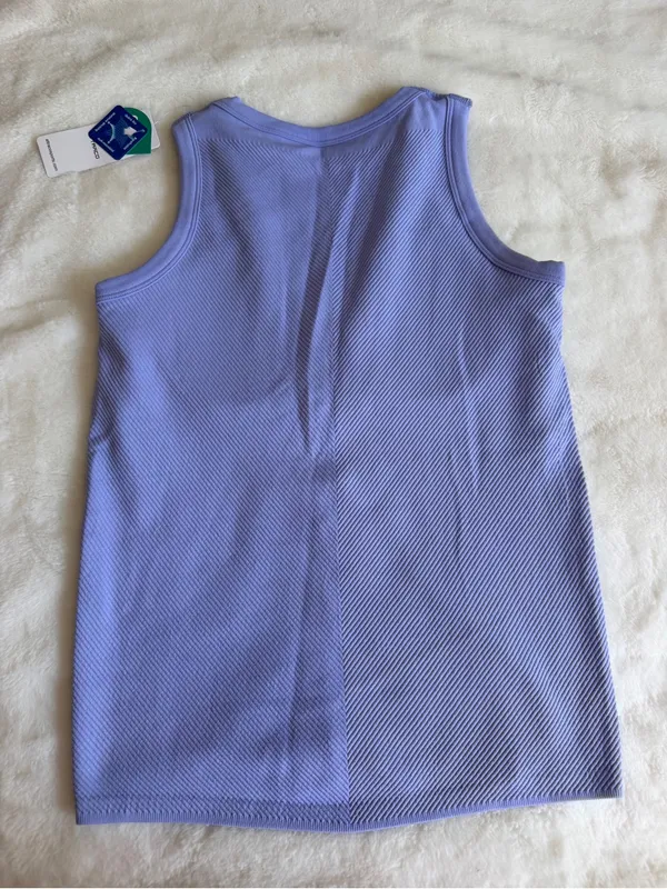 Attraco High Neck Tank Top Purple Size Medium NWT - Image 9