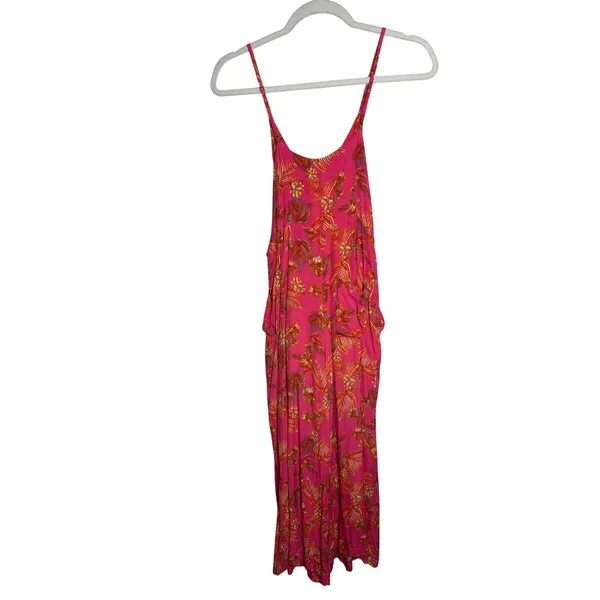 Free People Hot Tropics Floral Jumpsuit Women’s Sz. 2 - Image 5