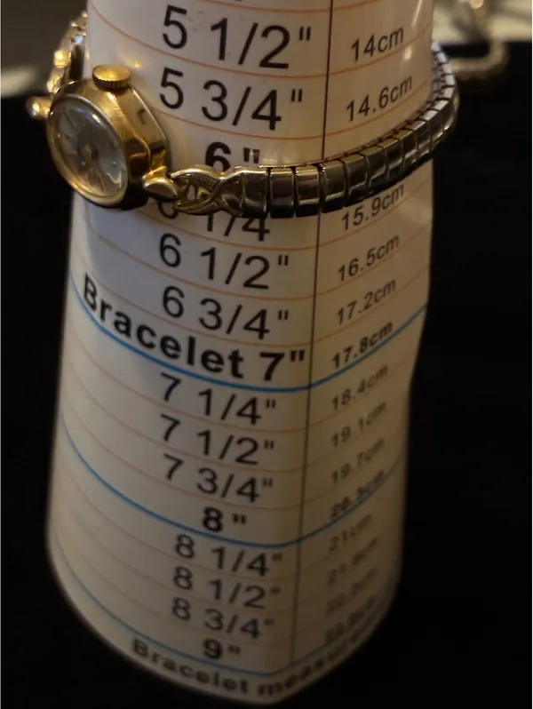 Vintage Acqua by Timex Women's Mechanical Watch Two-Tone Oval Stretch Band WORKS - Image 9
