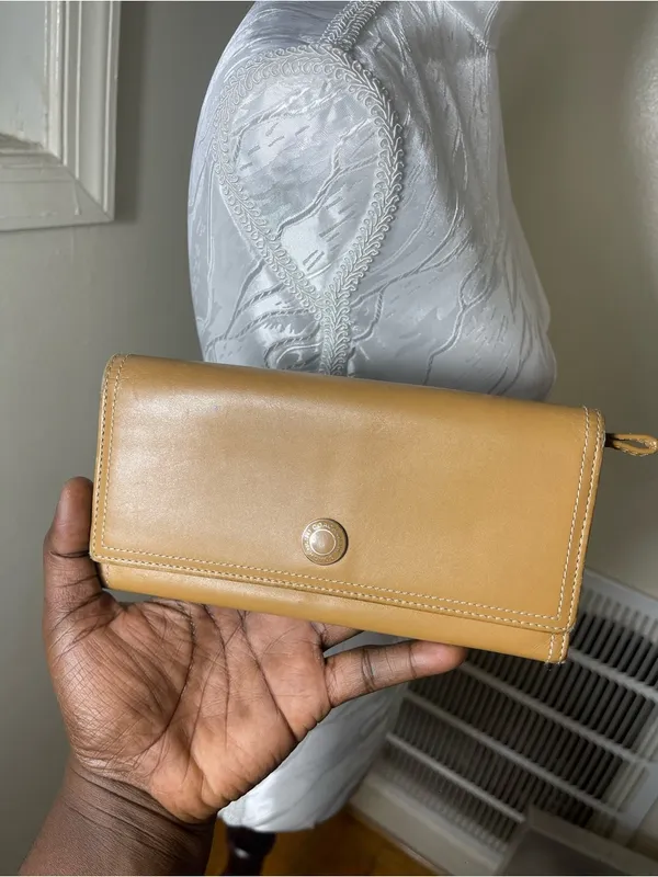 Coach Signature Sufflette leather handbag soho 9434 and purse Beige, Leather - Image 12