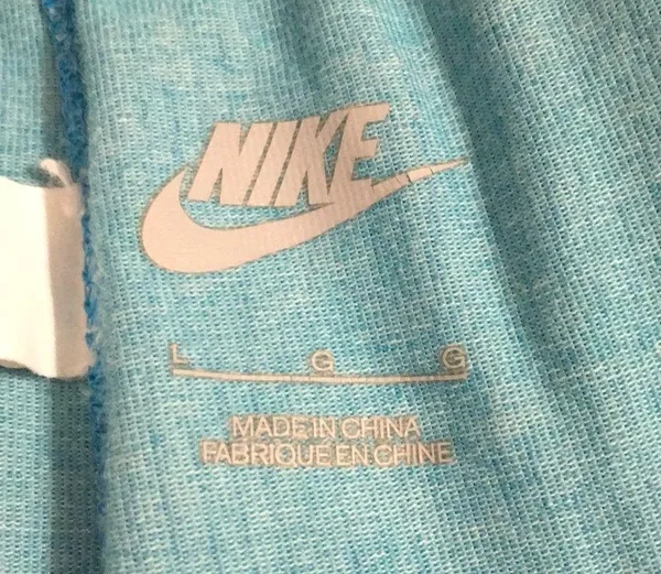 Nike Blue Crop Leggings Size Large - Image 3