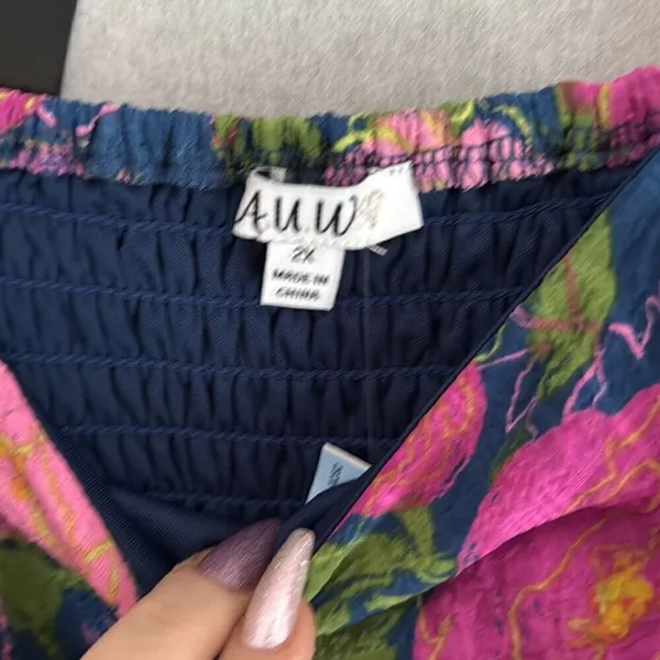 NWT , A.U.W. Spring, Summer Dress. Size 2X - Image 5