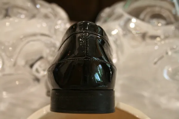 Cole Haan Patent Black Leather Penny Loafers - Image 11