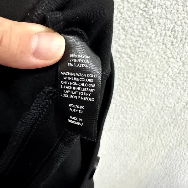 Betabrand Black Dress Pant Yoga Pants Small S Straight Leg Work Office Stretch‎ - Image 4