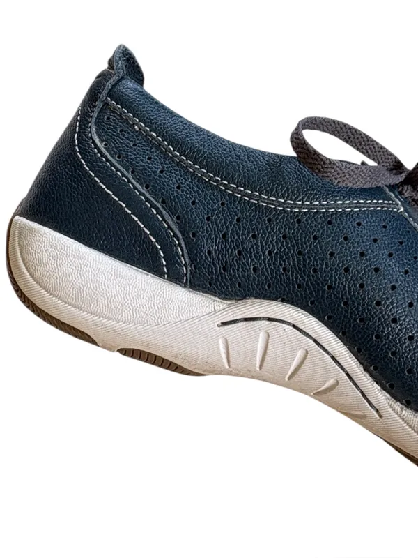 Dansko Leather Sneakers Blue Size 8 - Image 3