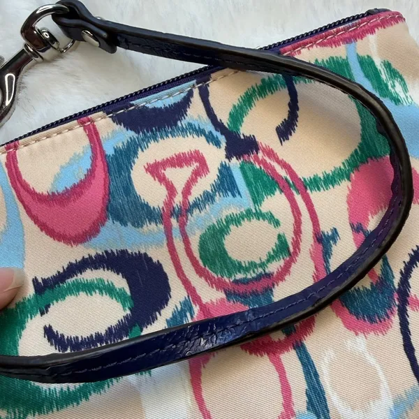 Coach Multicolor Wristlet - Image 5