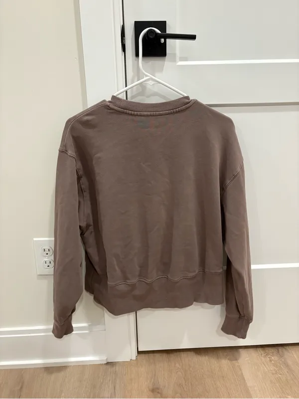 JoyLab Brown Crewneck Size XS - Image 6