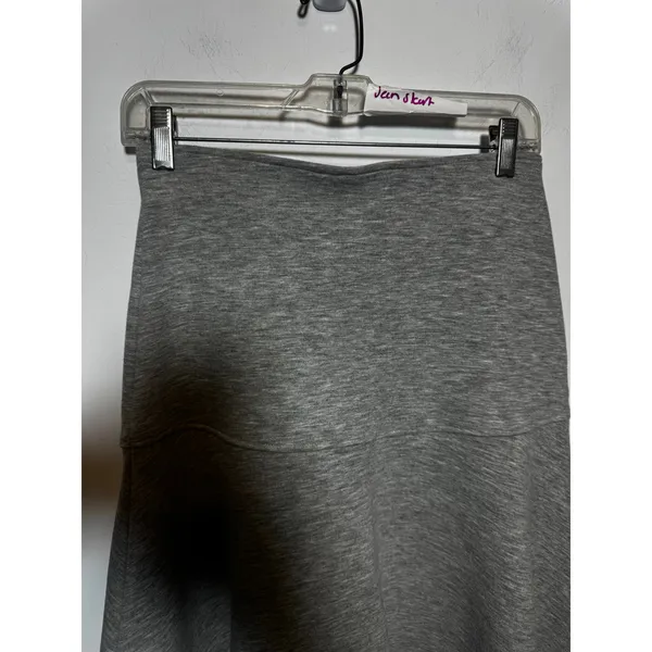 Brand New OGL Women's S Wool-like Flared Maxi Skirt Heather Grey - Image 6