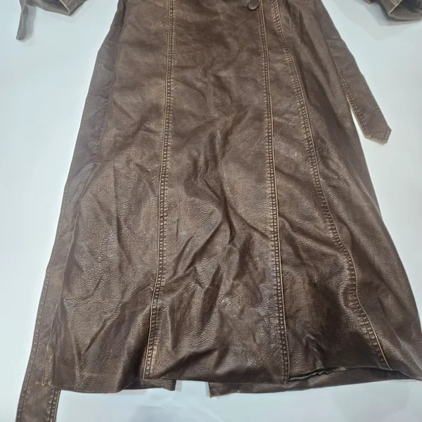 AFRM Saint Trench in Washed Brown Size XS - Image 3