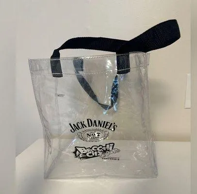 Jack Daniels Broccoli Fest Clear Tote Bag - Image 2