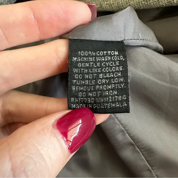Mossimo Grey Double Breasted Peacoat Size M - Image 5