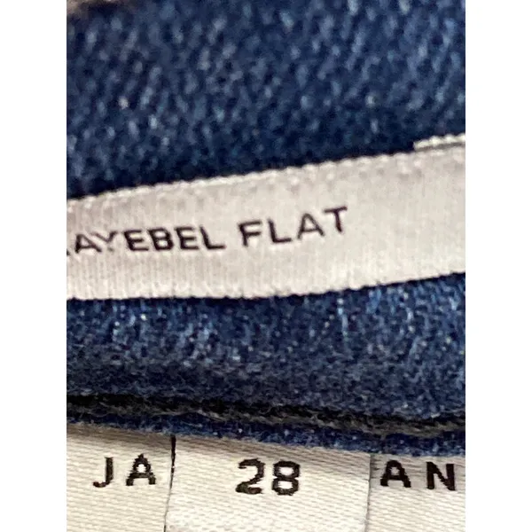 James Jeans Shayebel Flat Women's Blue High Ride Flared Bootcut Denim Jeans 28 - Image 7