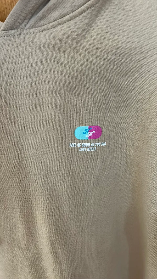 Hangover hoodie Gray Size M - Image 3
