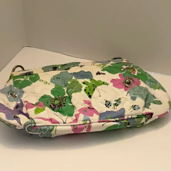 Vera Bradley Holly Sateen handbag purse. EUC - Image 3