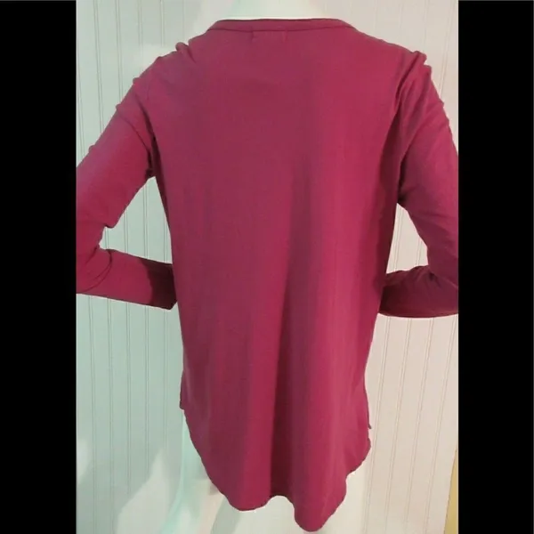 Anthropologie top by T.LA deep inland-beck size Small - Image 2