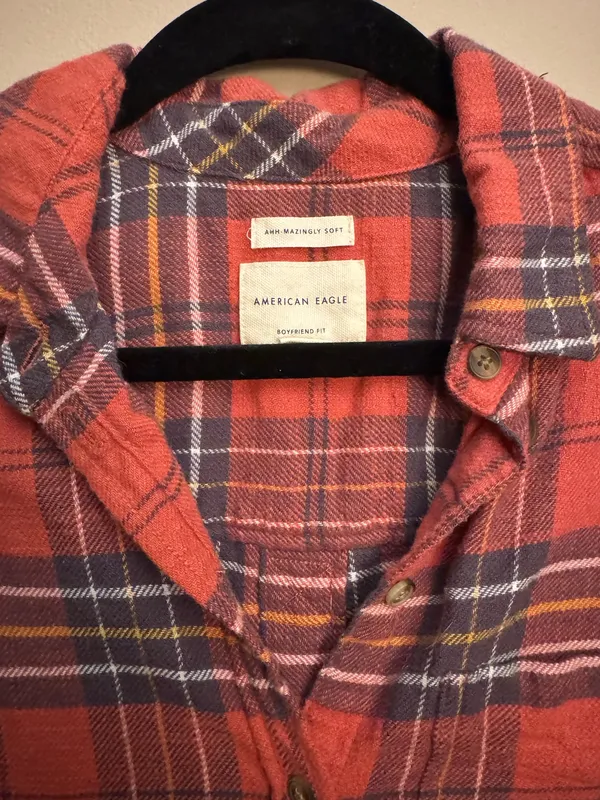 AE Plaid Button Up - Image 3