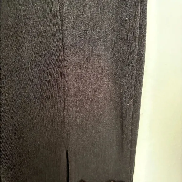 Princess Polly Long Skirt Front Slit Size US 4 Black - Image 7