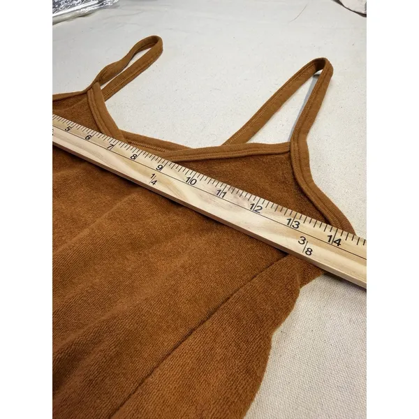 Offline By Aerie Terry Cloth Coverup/dress Burnt Orange Sz S F68 - Image 7