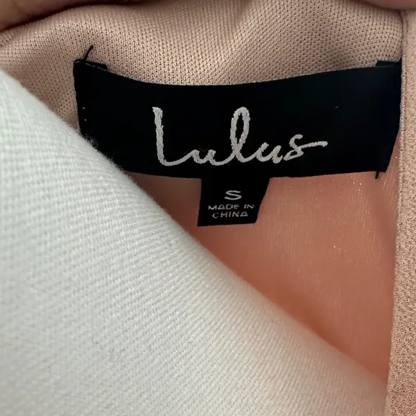 Lulu's Peach V-Neck Maxi Dress - Image 7
