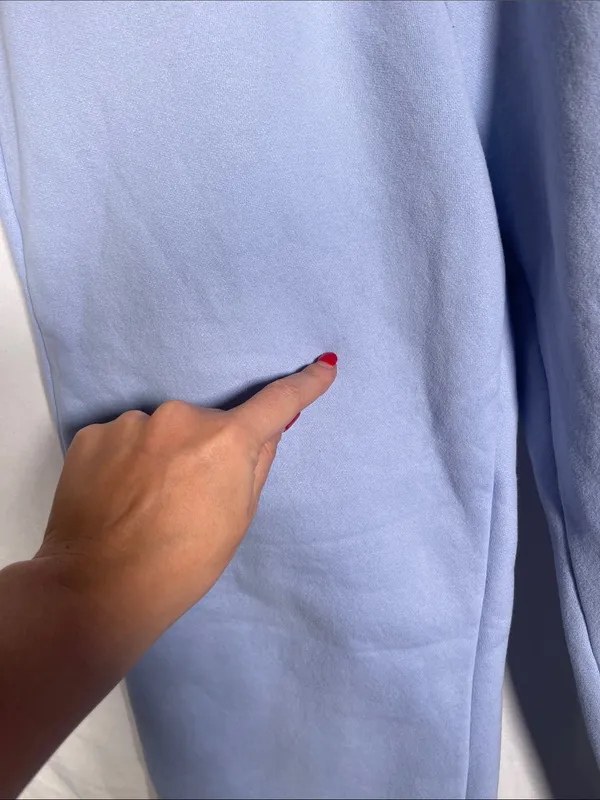 COMFRT PASTEL COLLECTION BLUE SWEATPANTS SMALL - Image 4