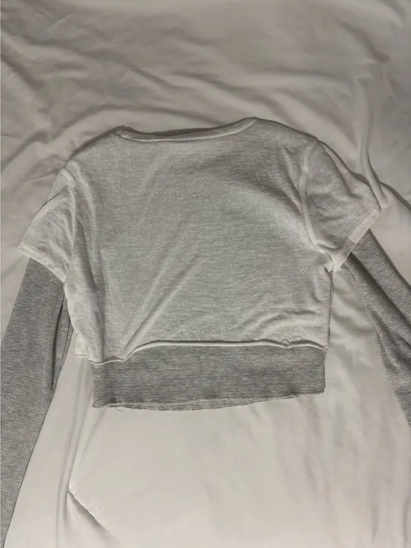 Edikted Long Sleeve Crop Top - Image 3